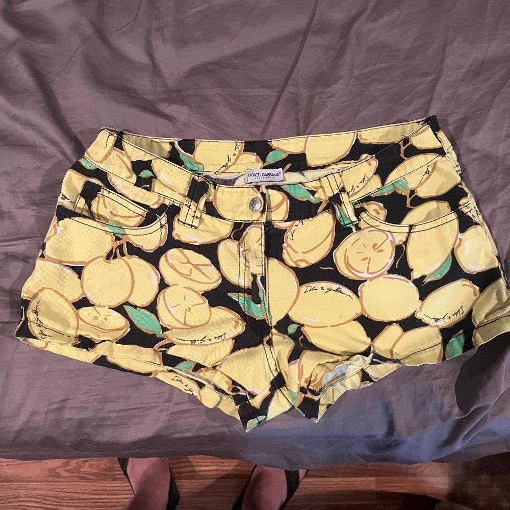 Dolce & Gabbana Lemon Shorts